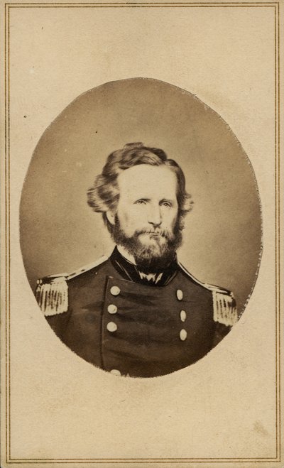 Retrato de busto de un hombre en uniforme de St. Louis Scholten